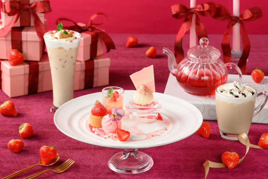 ストロベリー  アフタヌーンティープレート（※数量限定・完全予約制）