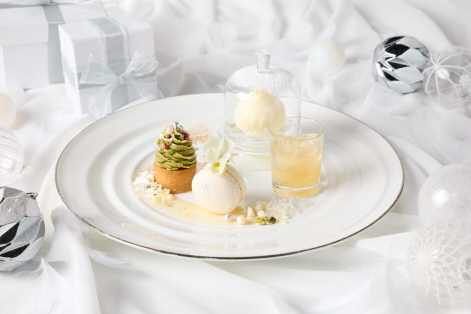 ホワイトクリスマス スイーツプレート