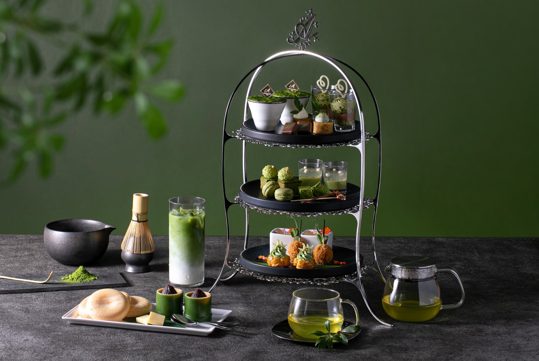 濃厚な抹茶を堪能する『THE 抹茶 Afternoon Tea』5月13日(水)から販売！抹茶を贅沢に使用した、洗練された“和モダン”のひとときを