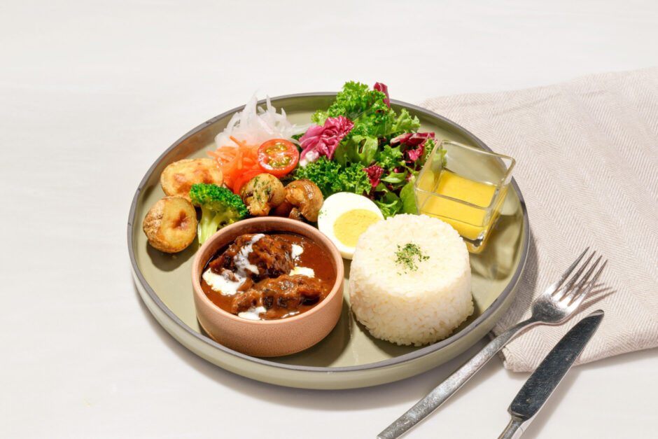 じっくり煮込んだハッシュドビーフのカフェデリプレート