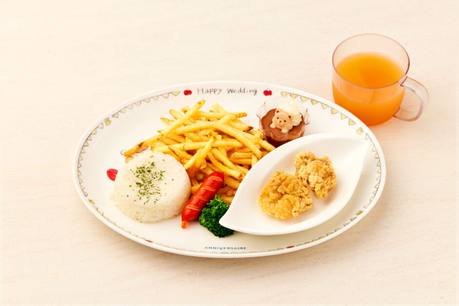 お子様プレート(からあげ)　ドリンク1杯付き